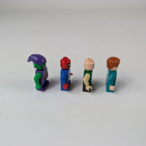 Lego Marvel Minifigs Goblin sh0249 Spiderman sh0248 Sandman sh0480 Sprite sh0769 - Picture 6 of 6